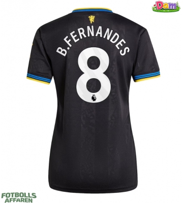 Manchester United Bruno Fernandes #8 Tredje Tröja Kvinnor 2025-26 Kortärmad